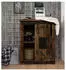 Massivmoebel24 Railway Kommode Mangoholz geölt 75x36x90cm braun (09-330-772-3040)