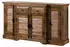 Massivmoebel24 Rodez Sideboard Mangoholz 160x45x90cm dunkelbraun geölt (09-312-156-0121)
