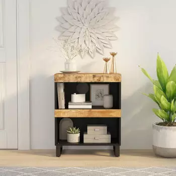 vidaXL Sideboard 60x33x75cm Massivholz Mango