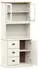 vidaXL VIGO Highboard Weiß 78x40x175cm Massivholz Kiefer (3188305)