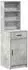 vidaXL Highboard Betongrau 40x41x135cm Holzwerkstoff (865076)