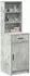 vidaXL Highboard Betongrau 40x41x135cm Holzwerkstoff (865076)