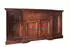 Massivmoebel24 Oxford Sideboard Akazie 160x45x85cm nougat lackiert (09-312-620-9602)