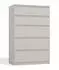 CdF Malwa M5 Kommode 5 Schubladen, 109,5x70x40cm, Kaschmir (M5)