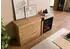 Massivmoebel24 Rotterdam Sideboard Wildeiche 161x45x75cm natur geölt (48-312-210-1016)