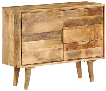 vidaXL Sideboard Massivholz Mango 90x30x69cm (246789)
