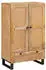 vidaXL Highboard mit Schublade Braun 40x33x110cm Massivholz Mango