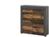 xonox.home Jam Highboard Old Wood / Matera, 2 Fächer, 80x88x35cm (X8BB4T20)
