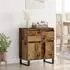 vidaXL Sideboard Altholz-Optik 60x35x70cm Verbundholz und Eisen (881741)