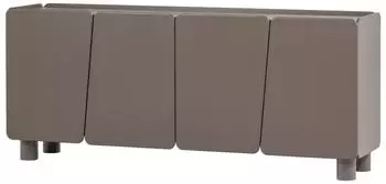 Woood Root Sideboard Kiefernholz Truffle Braun 200cm (Root)