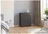 Rauch Flipp Kommode 5 Schubladen Softclose Graphit/Chrom 80x100x42cm