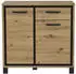 Forte Trondheim Kommode Artisan Eiche / Schwarz Eiche, 91,4x91,2x41,5cm (TDHK222-C773)