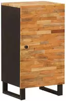 vidaXL Seitenschrank mit T&uuml;r Braun 40 x 33 x 75 cm Massivholz Mango