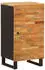 vidaXL Seitenschrank mit Tür Braun 40x33x75cm Massivholz Mango (4018320)