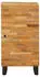 vidaXL Seitenschrank mit Tür Braun 40x33x75cm Massivholz Mango (4018320)