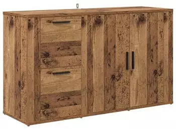 vidaXL Sideboard Altholz-Optik 100x33x59,5cm Holzwerkstoff