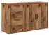 vidaXL Sideboard Altholz-Optik 100x33x59,5cm Holzwerkstoff