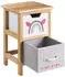Caro Möbel ESTA Kommode Kinderzimmer Holz Natur 25x42x25cm (95998)