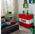 Zurbrueggen Minecraft Kommode mit 3 Schubladen TNT-Würfel Design