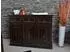 MiaMöbel Mexico Sideboard Massivholz Pinie, kolonialstil, dunkelbraun (10552)