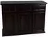 MiaMöbel Mexico Sideboard Massivholz Pinie, kolonialstil, dunkelbraun (10552)
