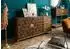 Massivmoebel24 Diamond Sideboard Mangoholz braun geölt 145x40x77cm (09-330-760-1007)
