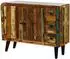 Massivmoebel24 Sixties #112 Kommode Altholz mehrfarbig lackiert, 110x40x86cm (09-330-815-0012)