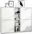 Vladon Cuba V3 Highboard 12 Fächer, weiß matt (800000608898)