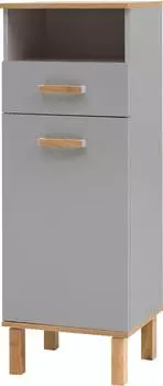 Schildmeyer Padua Midischrank grau Eiche Landhaus, 40,4x114,5x35cm (148829)