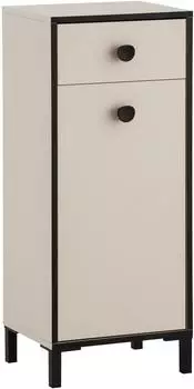 Schildmeyer Edda Highboard 1 T&uuml;r & 1 Schublade, 40,3x33x96,4cm (75214450-0)