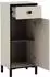 Schildmeyer Edda Highboard 1 Tür & 1 Schublade, 40,3x33x96,4cm (75214450-0)