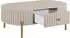 Mirjan24 Sepiroz 180 2D3S Sideboard 2 Türen, 3 Schubladen, Metallbeine, sandbeige (2D3S)