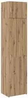vidaXL Sideboard 3 pcs Artisan-Eiche