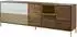 Massivmoebel24 Chicago Sideboard Mangoholz 240x45x85cm braun geölt (09-312-695-1006)