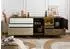 Massivmoebel24 Chicago Sideboard Mangoholz 240x45x85cm braun geölt (09-312-695-1006)