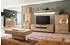 Livetastic Salvador Highboard Balkeneiche furniert, 5 Fächer, 150x121x37cm (001700020302)