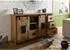 Massivmoebel24 Railway Sideboard Mangoholz lackiert 170x45x90cm (09-312-772-0093)