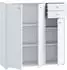Forte Tempra Kommode 3 Türen, 2 Schubkästen, weiß (T2KK10-120)