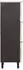 vidaXL Highboard mit Tür, weiß gewaschen, 40x33x110cm (4017893)