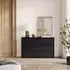 Lookway HANA M6 Kommode, schwarz matt, 120cm (800001298605)