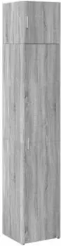 vidaXL Hochschrank schmal grau Sonoma 40x42,5x225 cm Holzwerkstoff (3281278)