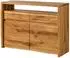 Massivmoebel24 Pure Oak #103 Sideboard Wildeiche massiv, natur geölt, 131x45x96cm (38-312-876-0103)
