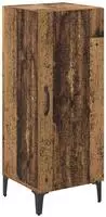 vidaXL Sideboard Altholz 34,5 x 34 x 90 cm Holzwerkstoff