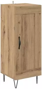 vidaXL Sideboard Handwerker-Eiche 34,5x34x90cm