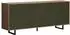 trendteam Sentra Sideboard dunkelgrün/Eiche, 183x75x40cm (224086982)