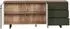 trendteam Sentra Sideboard dunkelgrün/Eiche, 183x75x40cm (224086982)