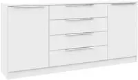 borchardt M&ouml;bel Kommode "Oliva, Kommode mit Metallgriffen" Modernes Sideboard...