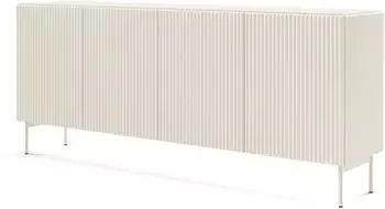 Masseno Tratto Sideboard 4 Türen, 195,2x81,2x39,8cm, Kaschmir (MUTI B KOMODA 195 4D KASZMIR)