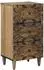 vidaXL Sideboard braun 40x33,5x75cm Massivholz Mango (4018355)