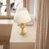 Lookway Lina Kaschmir 4S Kommode mit LED-Beleuchtung, goldene Beine und Griffe, 95x86x40cm (800001089674)